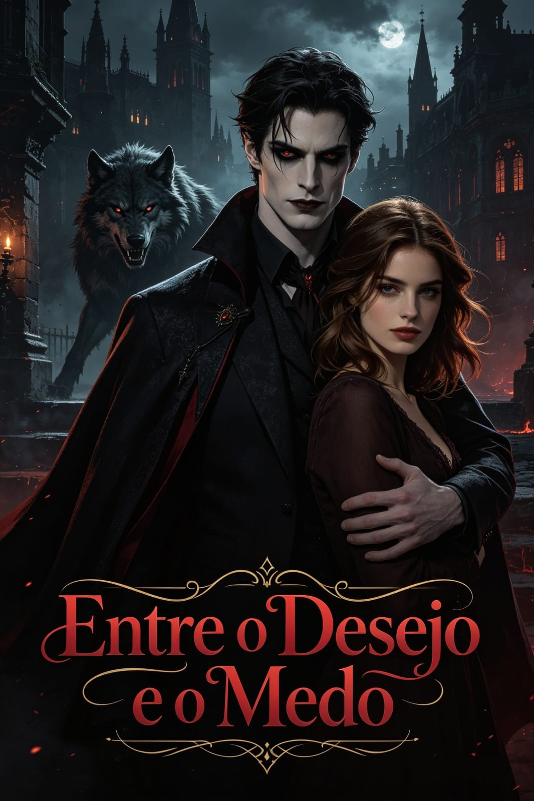 Capa de Entre o Desejo e o Medo