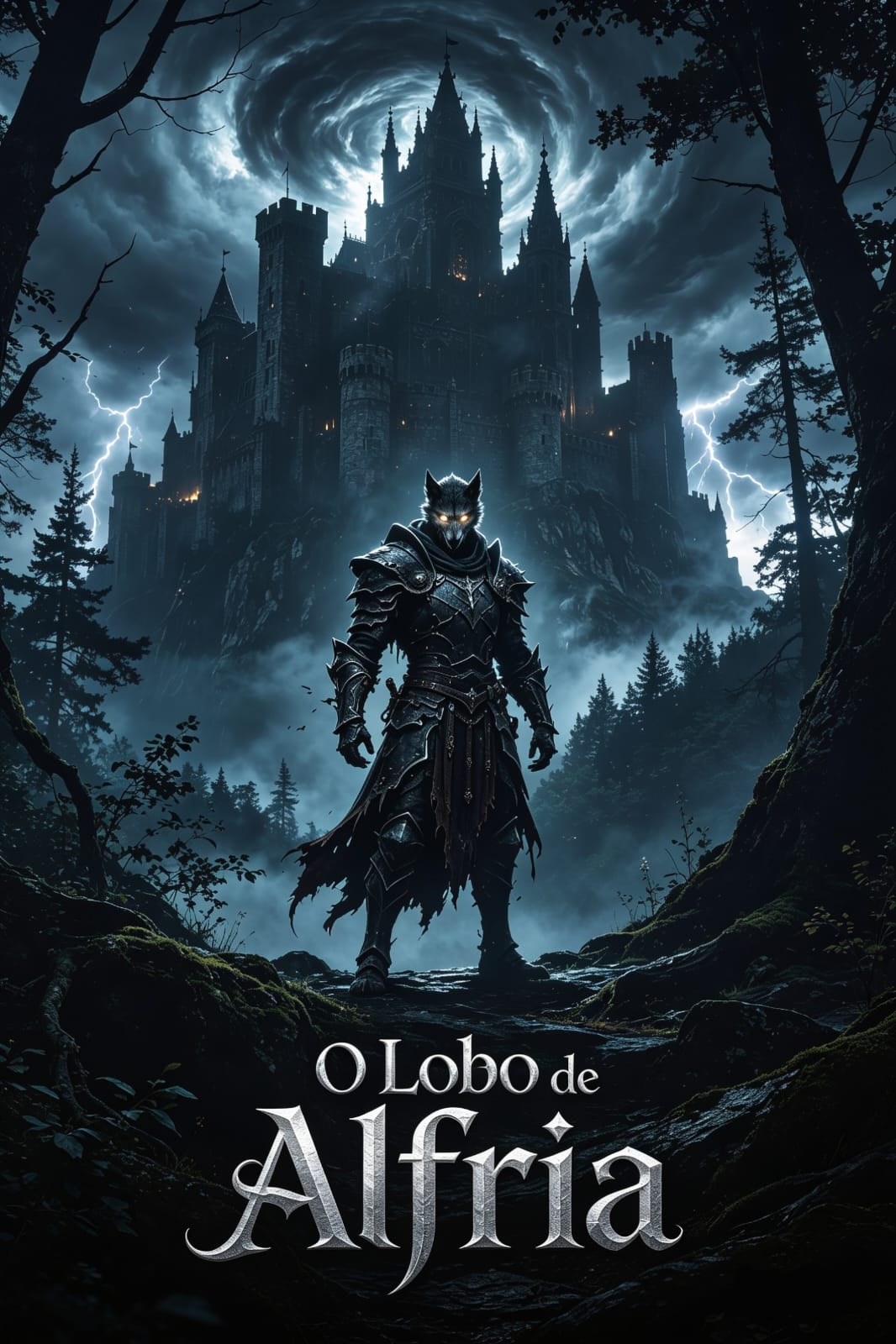 Capa de O Lobo de Alfria